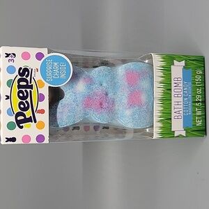 Peeps Bunny Bath Bomb with Charm (COTTON CANDY Marshmellow)